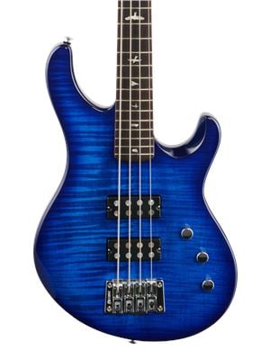 PRS SE Kingfisher Electric Bass Guitar Faded Blue Burst with Gigbag